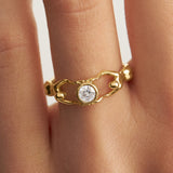 Aliança Sonho Ouro Amarelo 18k