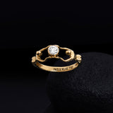 Aliança Sonho Ouro Amarelo 18k