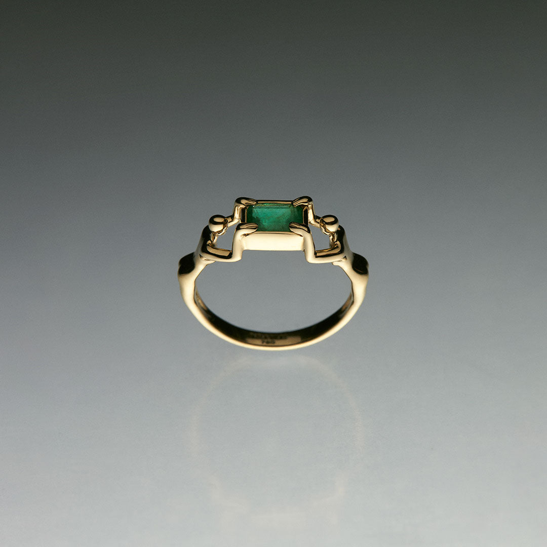 ANEL-ALIANCA-OURO-18K-ESMERALDA-NOIVADO-CORPOS-UNIAO-MERGULHO