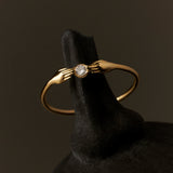 Anel Allegra Diamante Ouro 18K