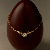 Colar Cleo Diamante Ouro 18k