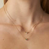 Colar Cleo Diamante Ouro 18k
