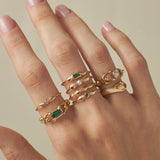 Anel Tota Ouro 18k