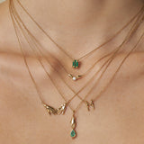 Colar Cleo Diamante Ouro 18k