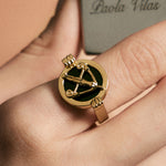PAOLA-VILAS-ANEL-ZODIACO-PRATA-BANHO-OURO-18K-SAGITARIO