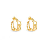 Paola Vilas Brinco Louise uma joia escultural de corpo feminino em prata 925 ou prata com banho de ouro 18k, uma de nossas joias icônicas. Joias femininas. 