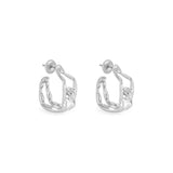 Paola Vilas Brinco Louise uma joia escultural de corpo feminino em prata 925 ou prata com banho de ouro 18k, uma de nossas joias icônicas. Joias femininas. 
