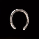 Bracelete de dedo em prata 925 com digital gravada