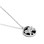 Colar zodíaco Paola Vilas de leão em prata 925