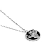 Colar zodíaco Paola Vilas de touro em prata 925