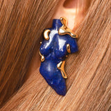 Brinco Stela Ouro 18k