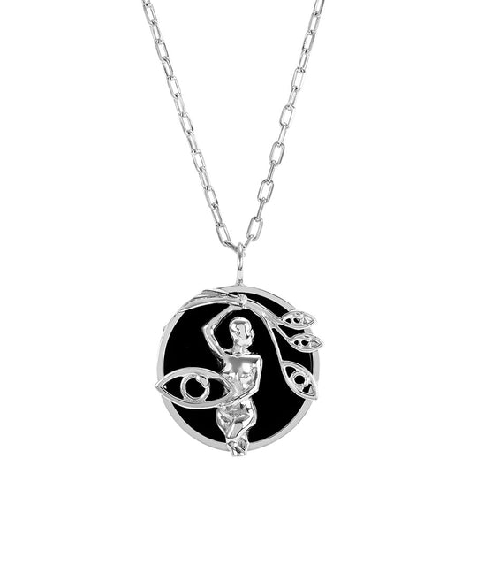 Colar de signo de virgem em prata 925