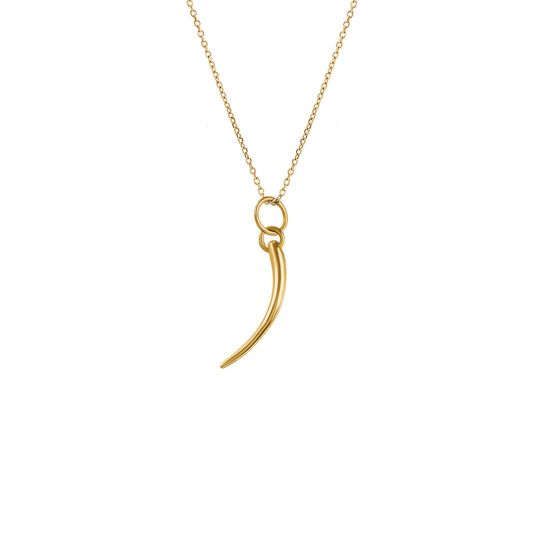 Pendente Paola Vilas em ouro 18k de cílio