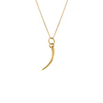 Pendente Paola Vilas em ouro 18k de cílio