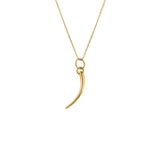 Pendente Paola Vilas em ouro 18k de cílio