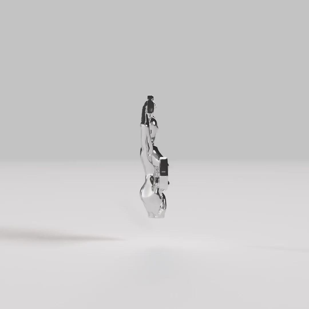 Vídeo de escultura Paola Vilas em 3D de signo de virgem