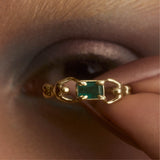 Aliança Mergulho Ouro 18k